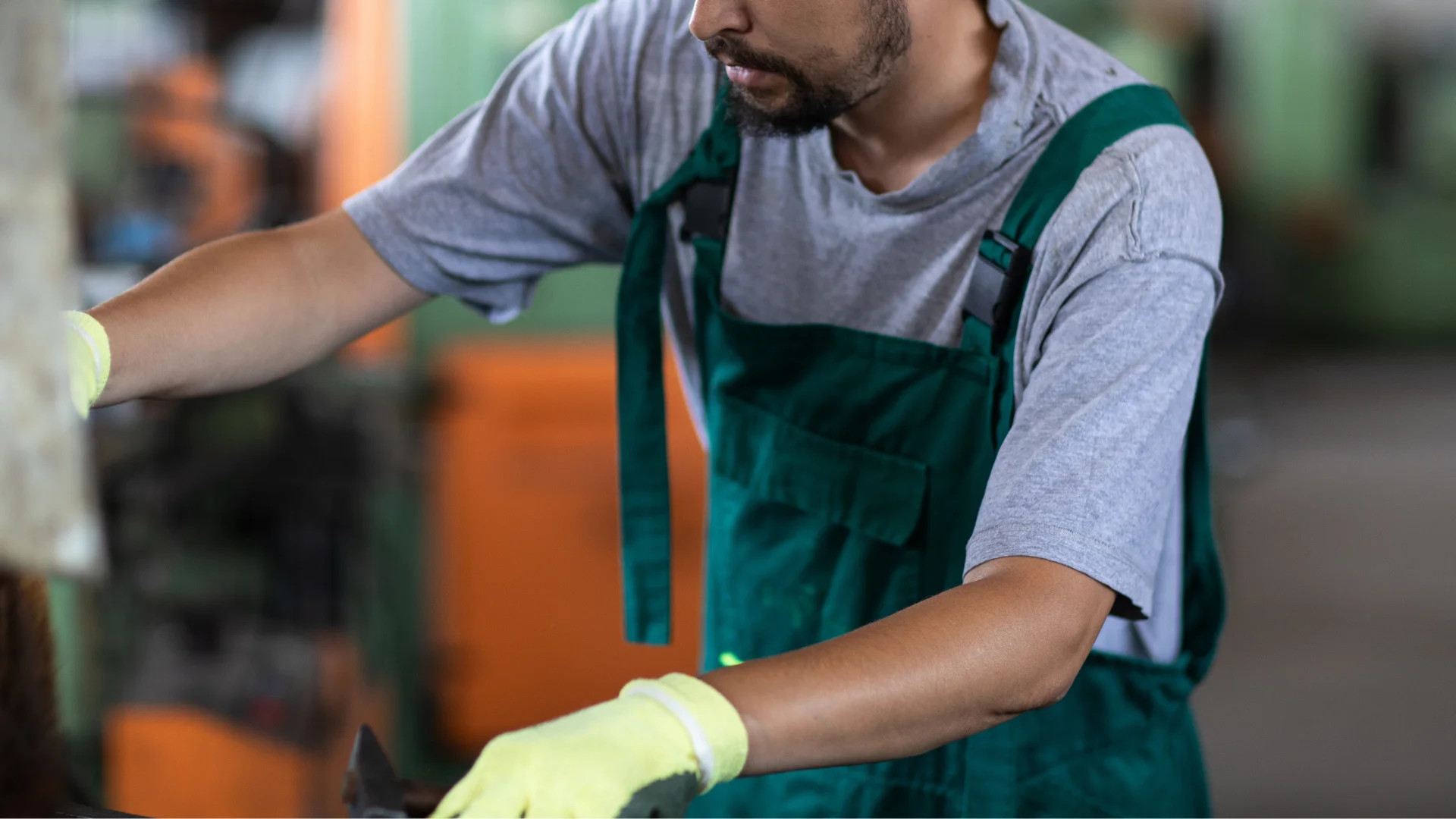 Man at work